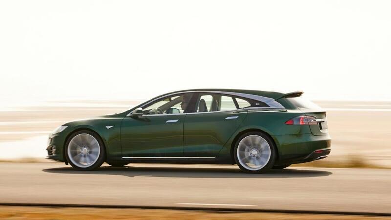 Volete una Tesla Model S Station Wagon? 224.521&euro;, esemplare unico