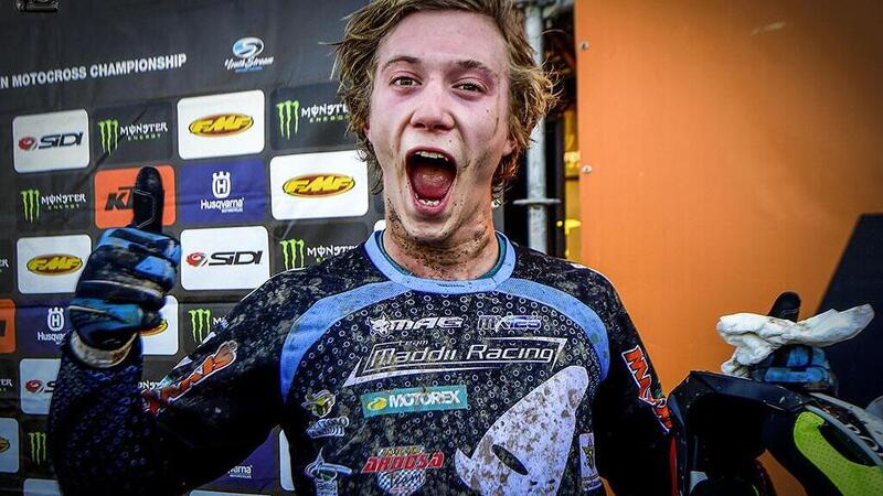 Motocross. Mattia Guadagnini: il sorriso prima di tutto