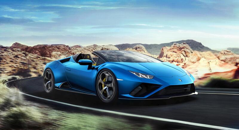 Lamborghini Huracan EVO Rear-Wheel Drive Spyder, trazione posteriore e guida all&rsquo;aria aperta