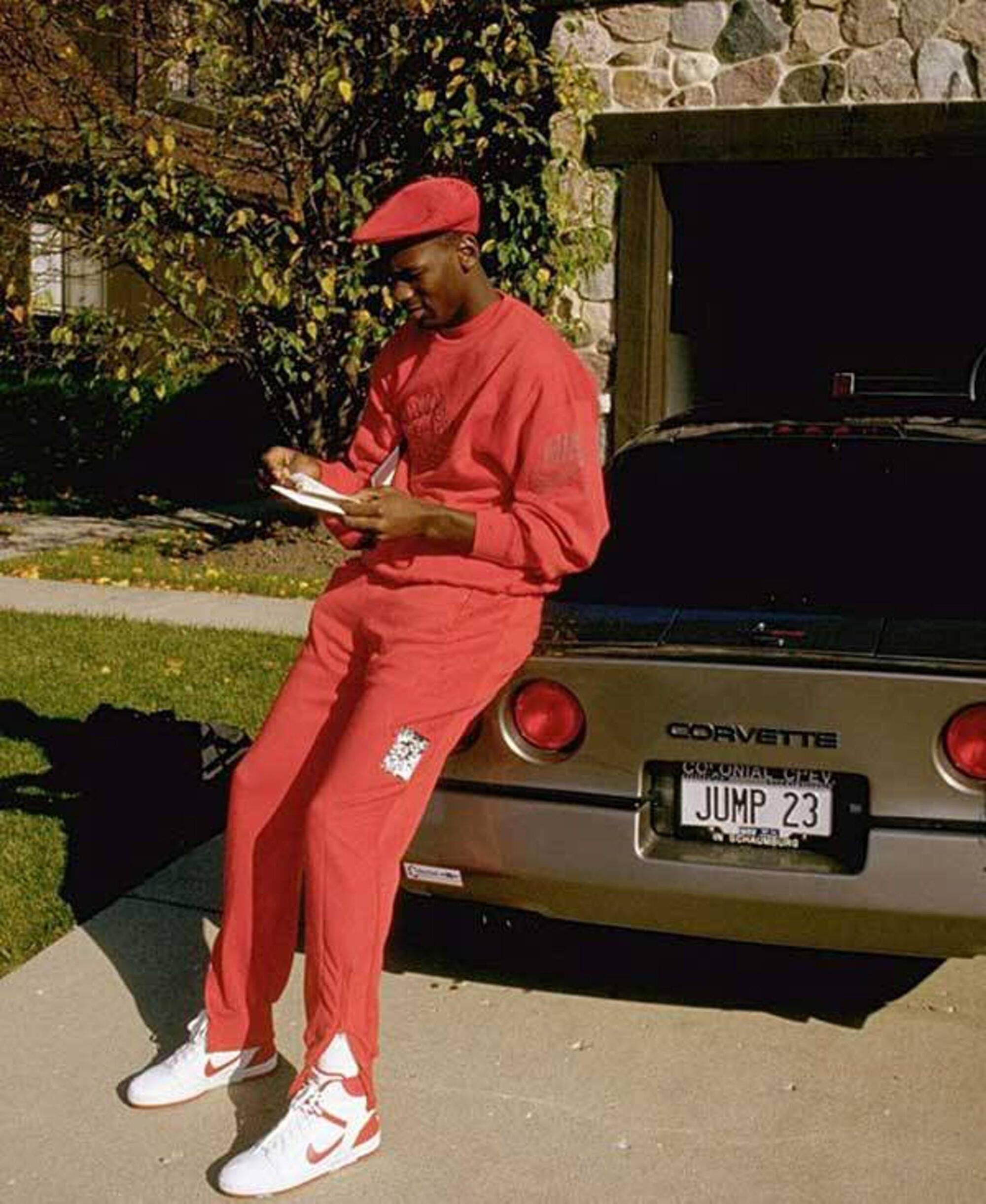 Michael Jordan e la sua Corvette