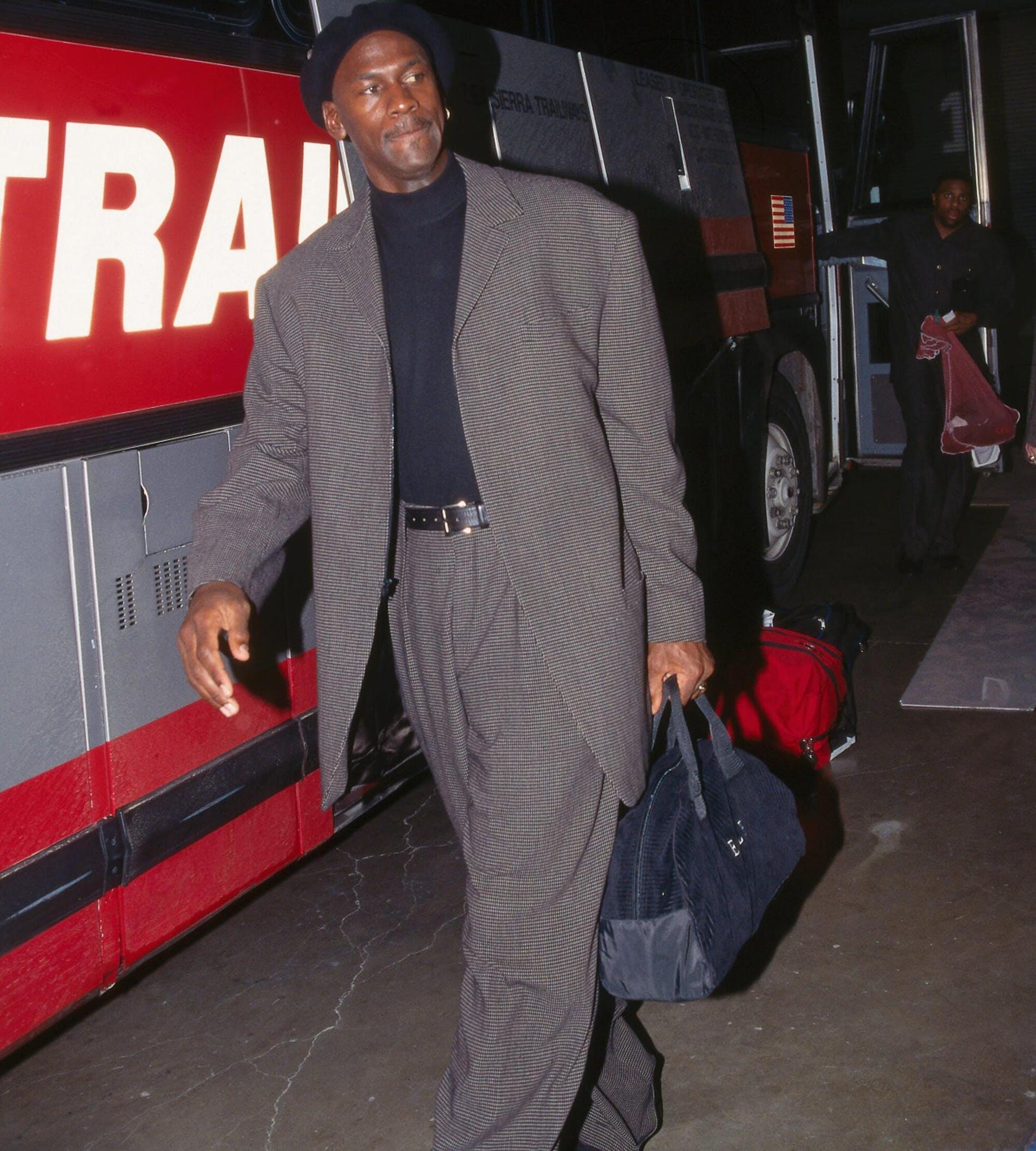 Michael Jordan autobus