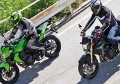 Kawasaki Z750 VS Suzuki GSR 750