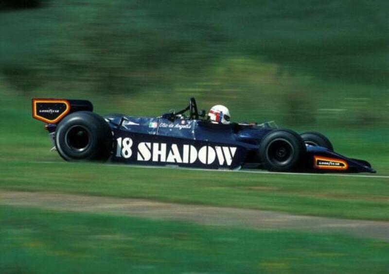 De Angelis al volante della Shadow DN9 nel 1979