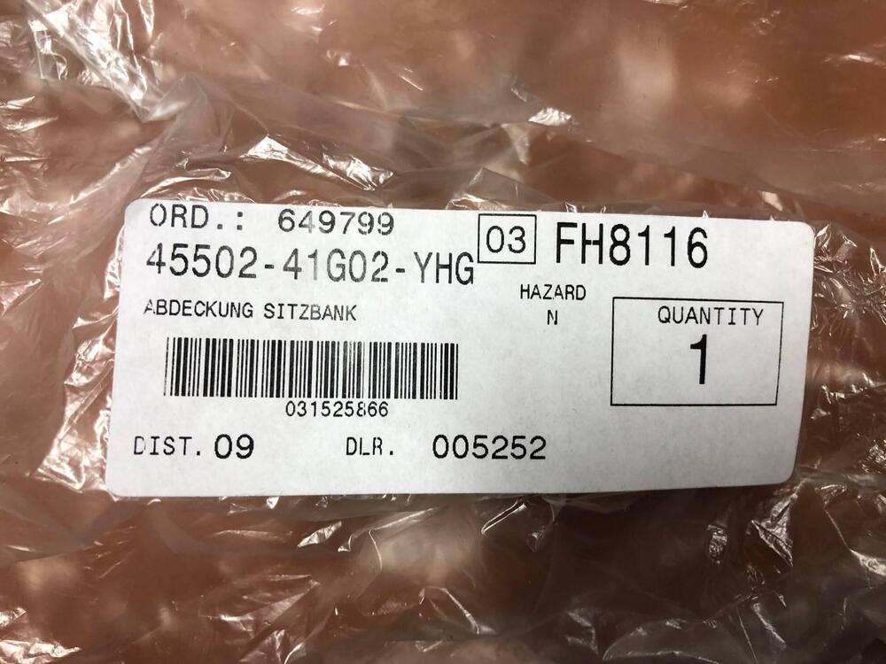 Fianchetto coda sinistro Suzuki GSX-R 1000 2005 (4)