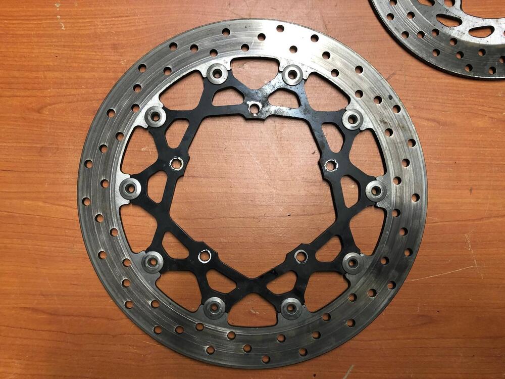 NR.3 dischi fren anteriori + posteriore Yamaha FZ1 (5)