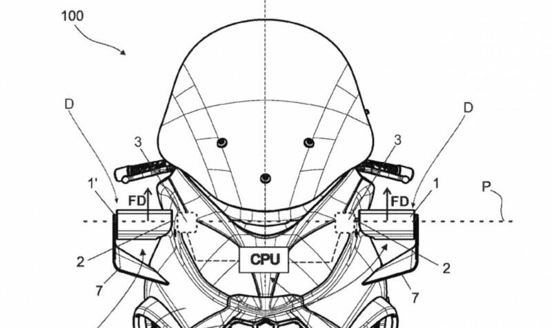 Piaggio brevetta le ali mobili. Per Aprilia?