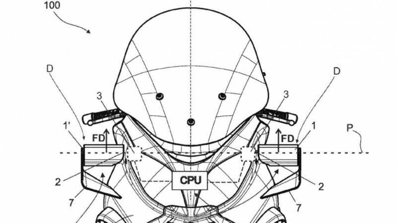 Piaggio brevetta le ali mobili. Per Aprilia?