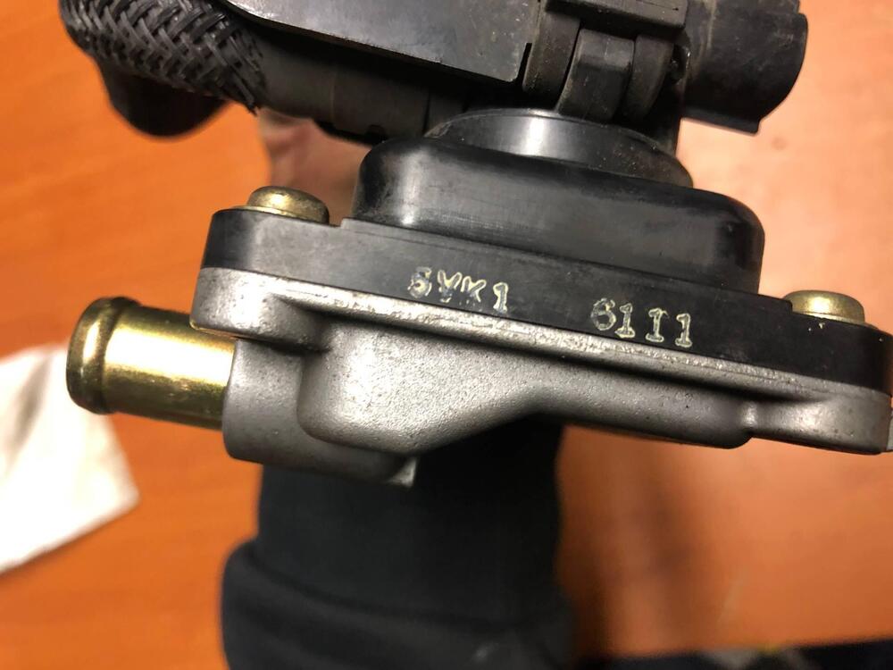 Sensore valvola antinquinamento Yamaha MT-03 660 (3)