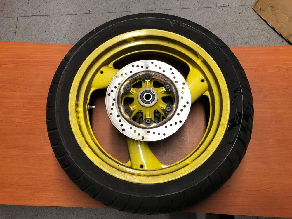 Cerchio posteriore+ gomma+disco Ducati Monster 600 (4)