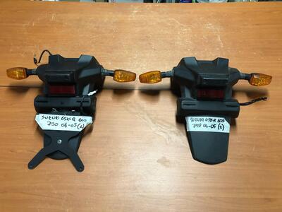 Portatarga Suzuki GSX-R 600 - 750 2004 - 2005