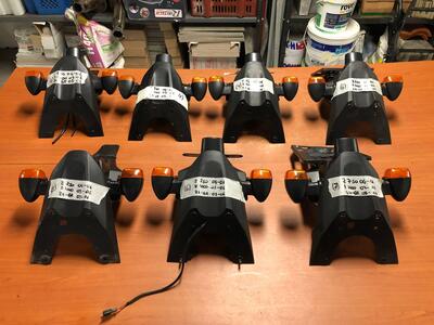 Portatarga Kawasaki Z750 04-06 Z1000 03-06 ZX6R 03