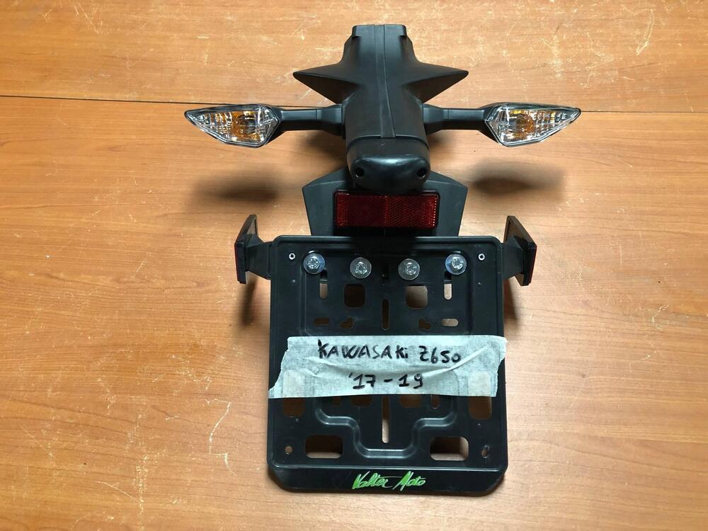 Portatarga con frecce Kawasaki Z 650 2017 - 2019 (4)