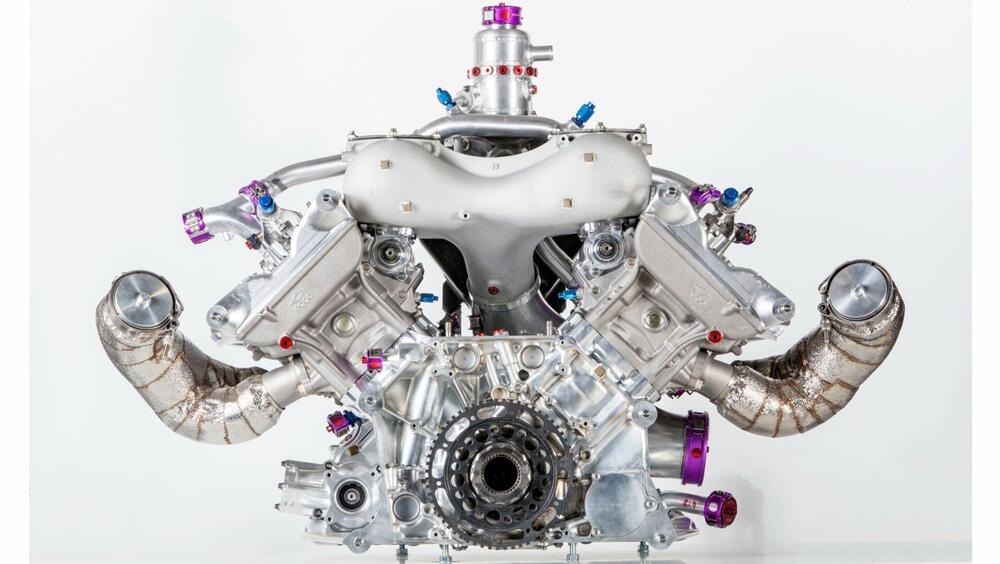 Un motore Porsche 919 Hybrid