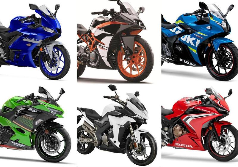 Moto, consigli per gli acquisti: 6 sportive sotto i 500 cc