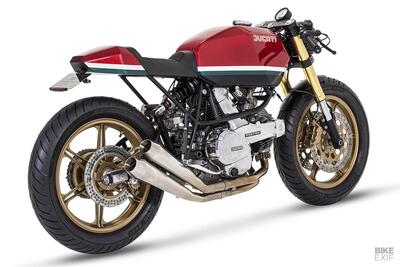 La Ducati Pantah 600 SL diventa una tirata cafe racer