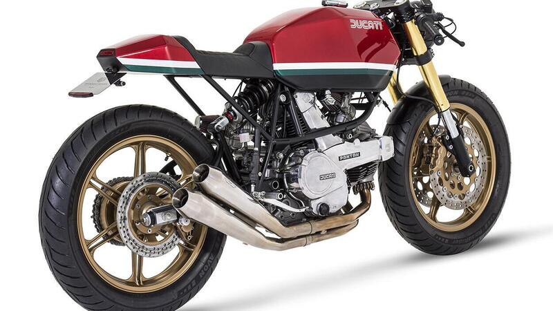 La Ducati Pantah 600 SL diventa una tirata cafe racer