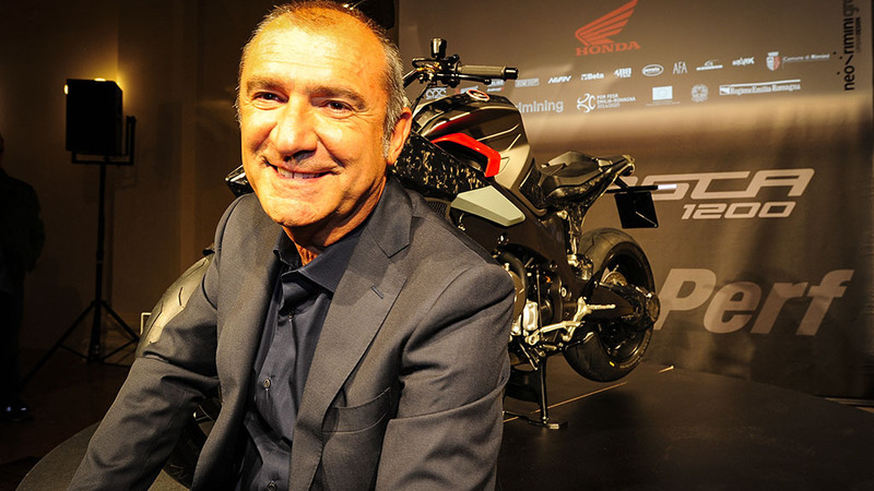 Svelata la &quot;Burasca 1200&quot;, la moto disegnata da Aldo Drudi