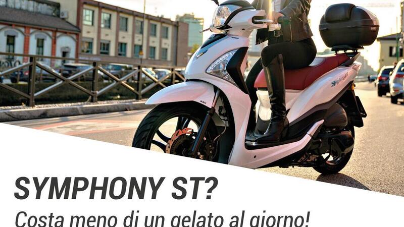 SYM: fino al 30 giugno uno scooter a meno di un caff&egrave; al giorno!