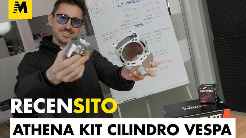 Athena. Ecco il kit cilindro per i motori Piaggio