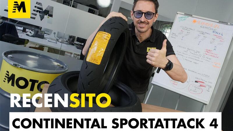 Continental Conti SportAttack4. Vi descriviamo come &egrave; fatto e per chi &egrave; pensato