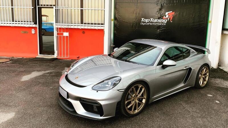 Porsche 718 Cayman GT4: con TopTuning &egrave; ancora pi&ugrave; veloce