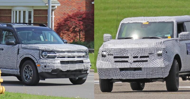 Nuovo Ford Bronco: sar&agrave; sia SUV che fuoristrada [Foto spia]