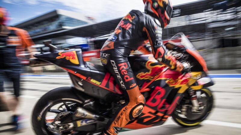 MotoGP, test KTM. L&#039;organizzazione ai tempi del coronavirus