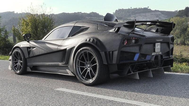 Il Sound feroce e grezzo del V8 biturbo della Mazzanti Evantra Millecavalli [VIDEO]