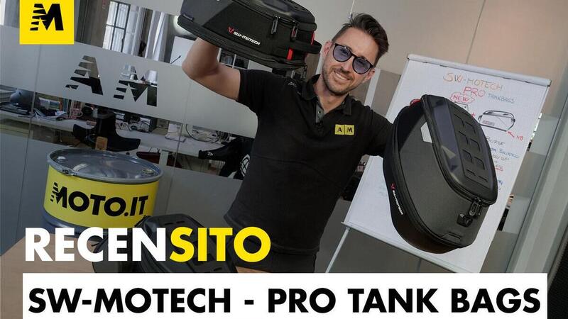 Pro Tank Bags SW-Motech. Recensione borse da serbatoio