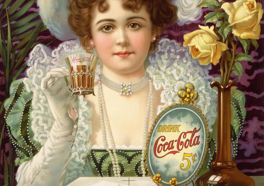 La prima pubblicit&agrave; della Coca-Cola