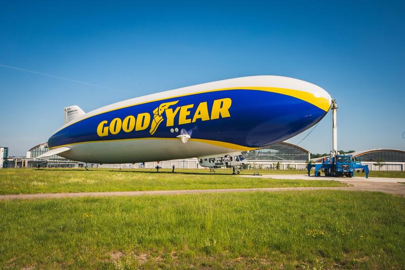 Il grande ritorno in Europa del dirigibile Goodyear