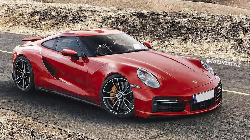 Le forme della Porsche 911.. con motore anteriore!