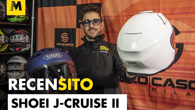 Shoei J-Cruise II. Casco jet in fibra.