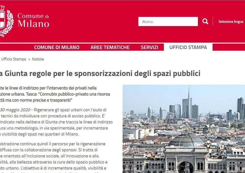 Spazi pubblicitari a Milano: il comune considera le auto come droga, porno, tabacco e offese