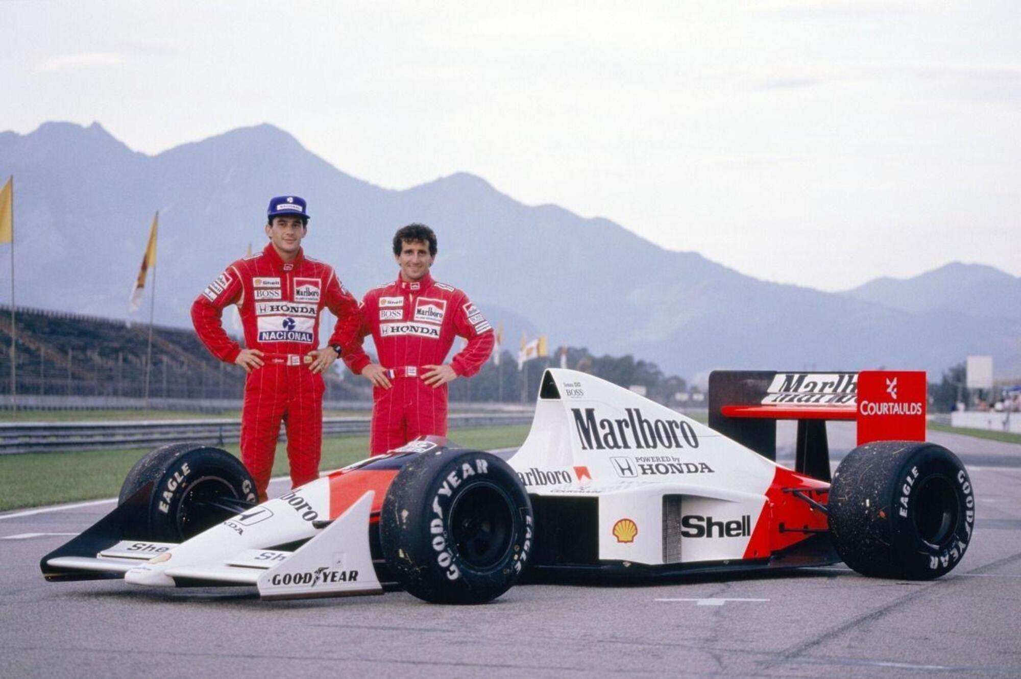 Senna Prost McLaren Suzuka 1989