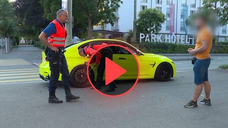 Con questa polizia non si scherza: controlli a raffica per i raduni tuning e auto sul ponte [video]