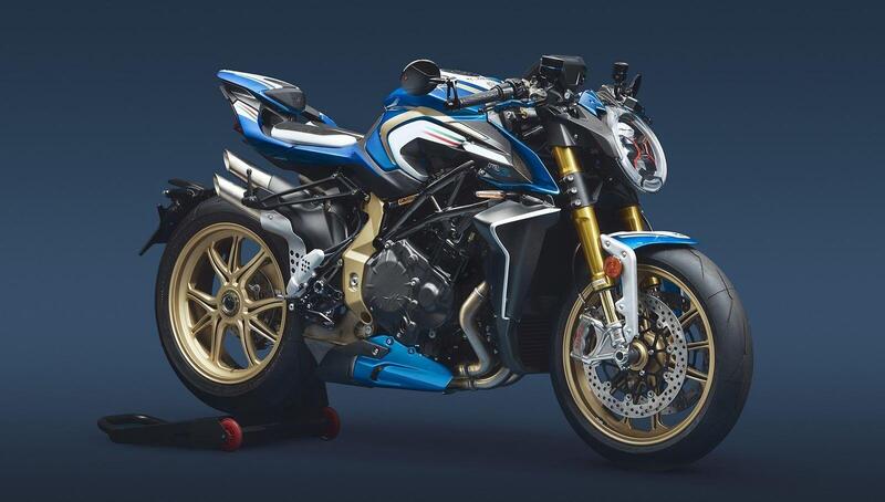 MV Agusta: la specialissima Brutale 1000 Blue &amp; White M.L.