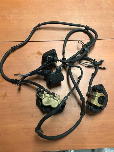 Coppia di pinze freno Yamaha T-Max '01-'03