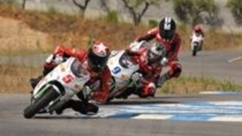 NSF100 Racing School. Caldo torrido, ma sangue sempre freddo per i piloti Honda