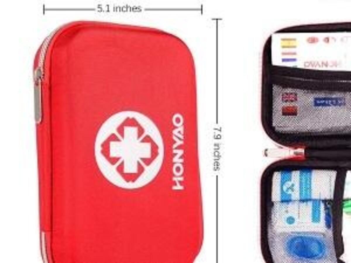 Kit Pronto Soccorso 312 Pezzi Kit Pronto Soccorso Da 312 Pezzi: Borsa Emergenza Per Auto, Casa E Esterno, Portatile E Completo Borsa Primo Soccorso Auto Casa - Foto 11