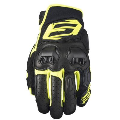 Guanti Estivi Five Gloves SF3 Black/Fluo Yellow