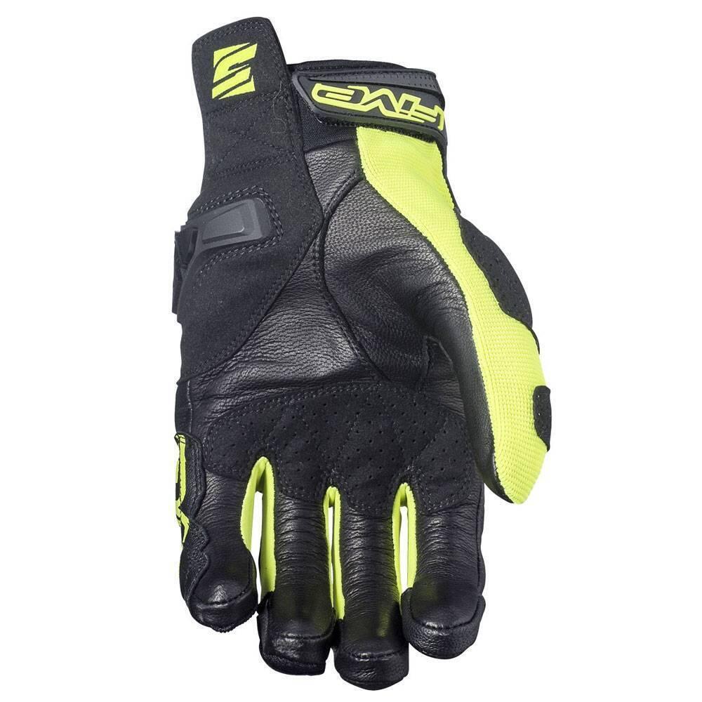 Guanti Estivi Five Gloves SF3 Black/Fluo Yellow (2)