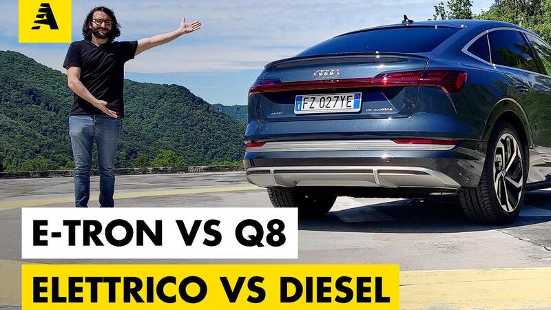 Audi e-tron Sportback: 10 motivi per preferirla al Q8