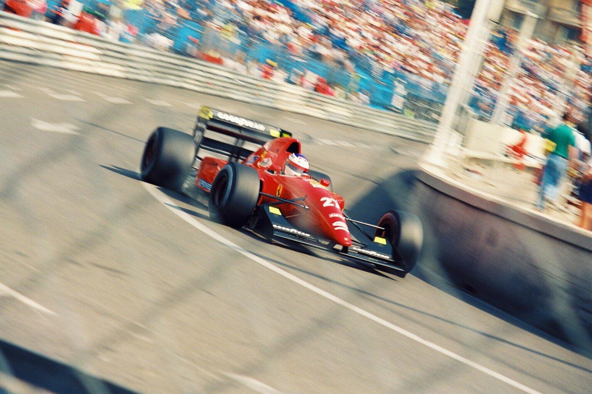 Jean Alesi Ferrari F92A Monte Carlo Monaco