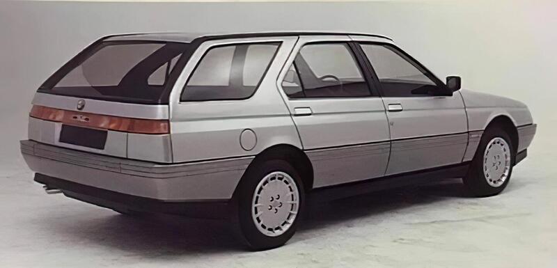 L&#039;Alfa Romeo 164 SportWagon era pronta, ed era cos&igrave;