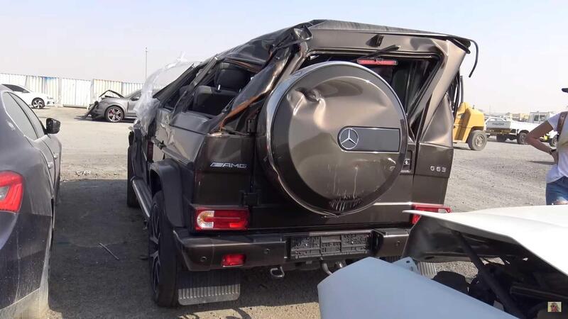 Alla scoperta del cimitero delle supercar a Dubai [Video]