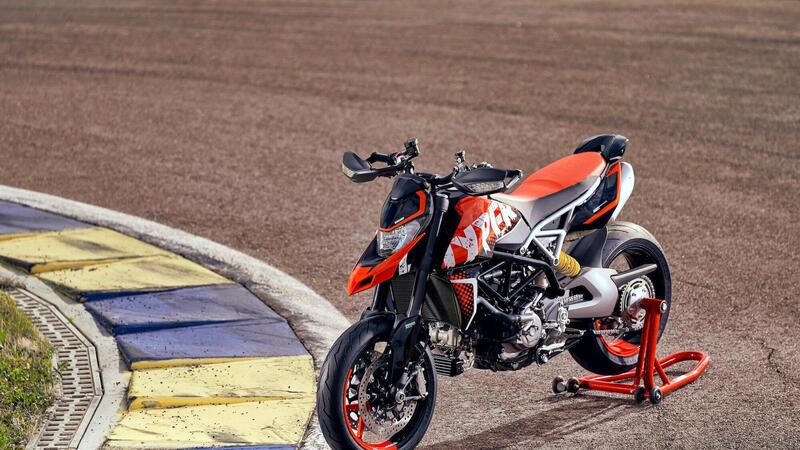 Ducati Hypermotard RVE: il concept diventa di serie