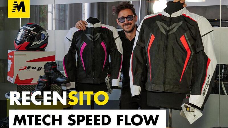 Mtech Speed Flow: ecco la giacca per l&#039;estate by Wheelup a 149 euro, e un kit completo a meno di 650 euro