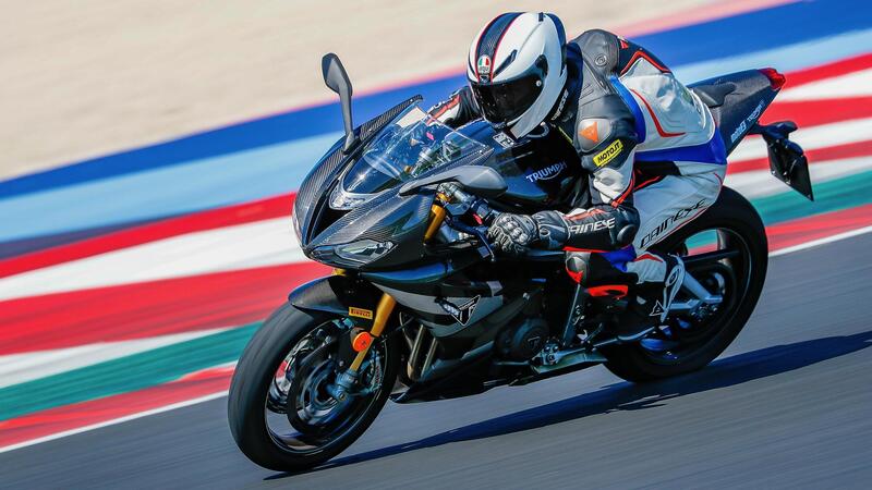 Triumph Daytona 765 Moto2 test. Sintesi perfetta