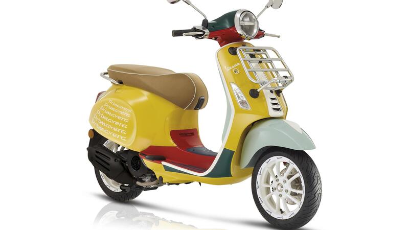 Vespa Primavera Sean Wotherspoon. Serie limitata d&#039;artista